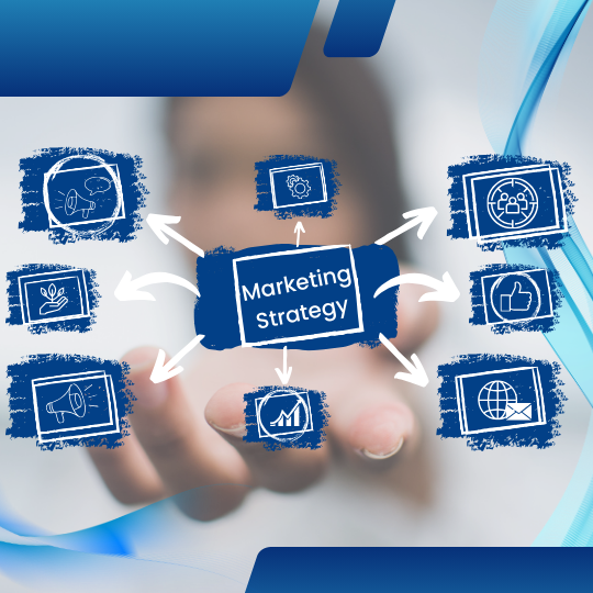 Digital Marketing Service on a board